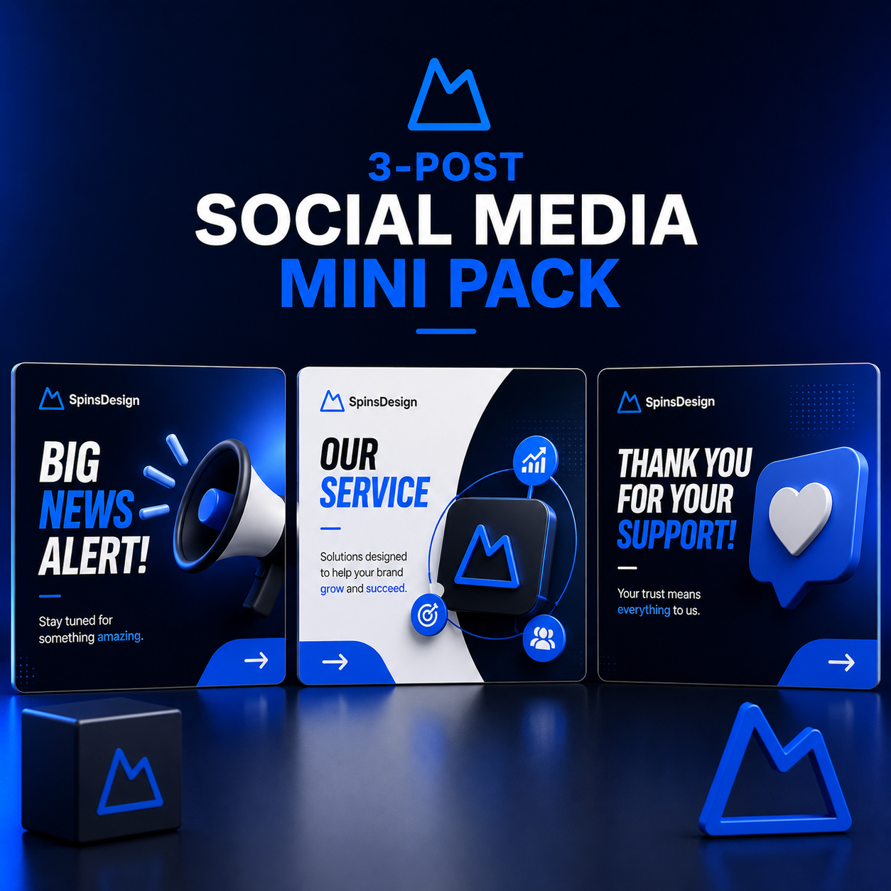 3-Post Social Media Mini Pack