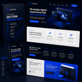 UI/UX Website Section Design Pack